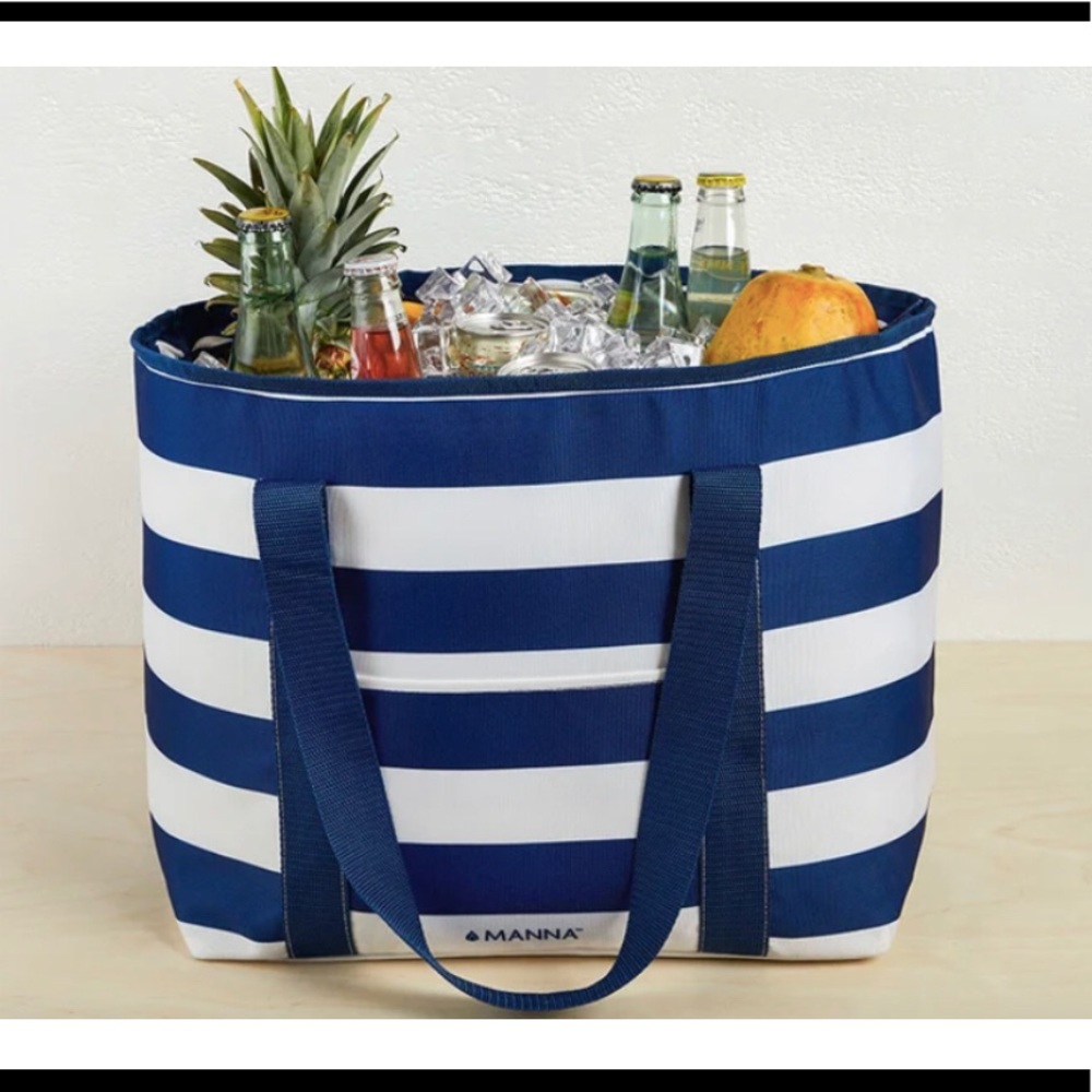 NIP MANNA Hydration Nautical Cooler‎ Tote